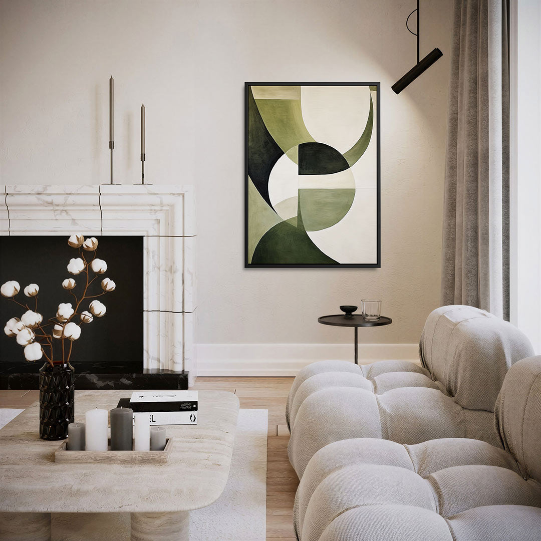Geometrische vormen Kunstwerk