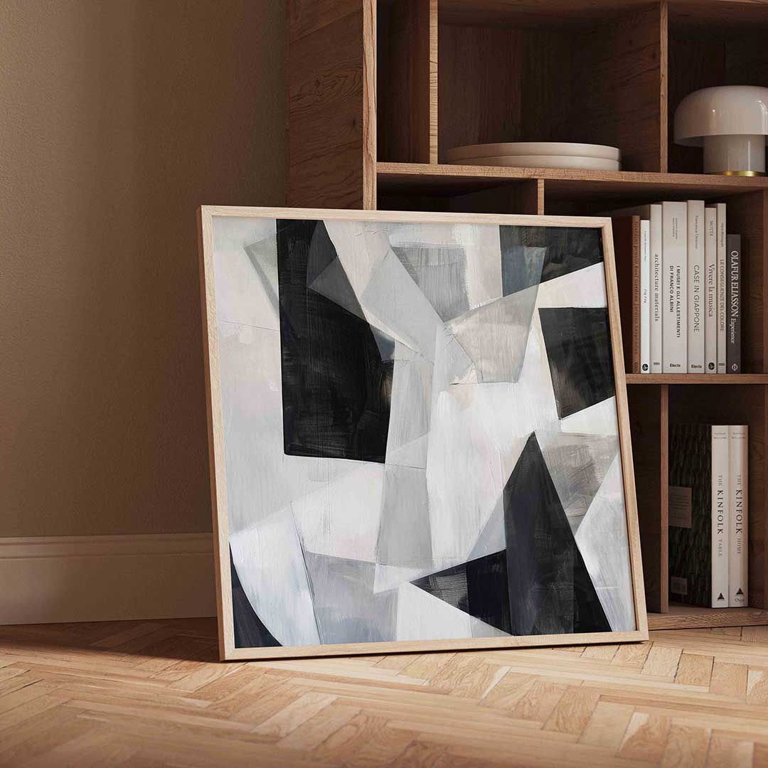 Abstracte vormen Poster