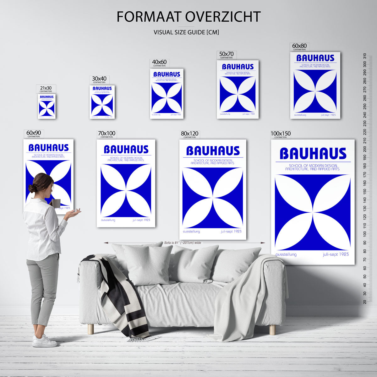 Vorm en kleur Poster