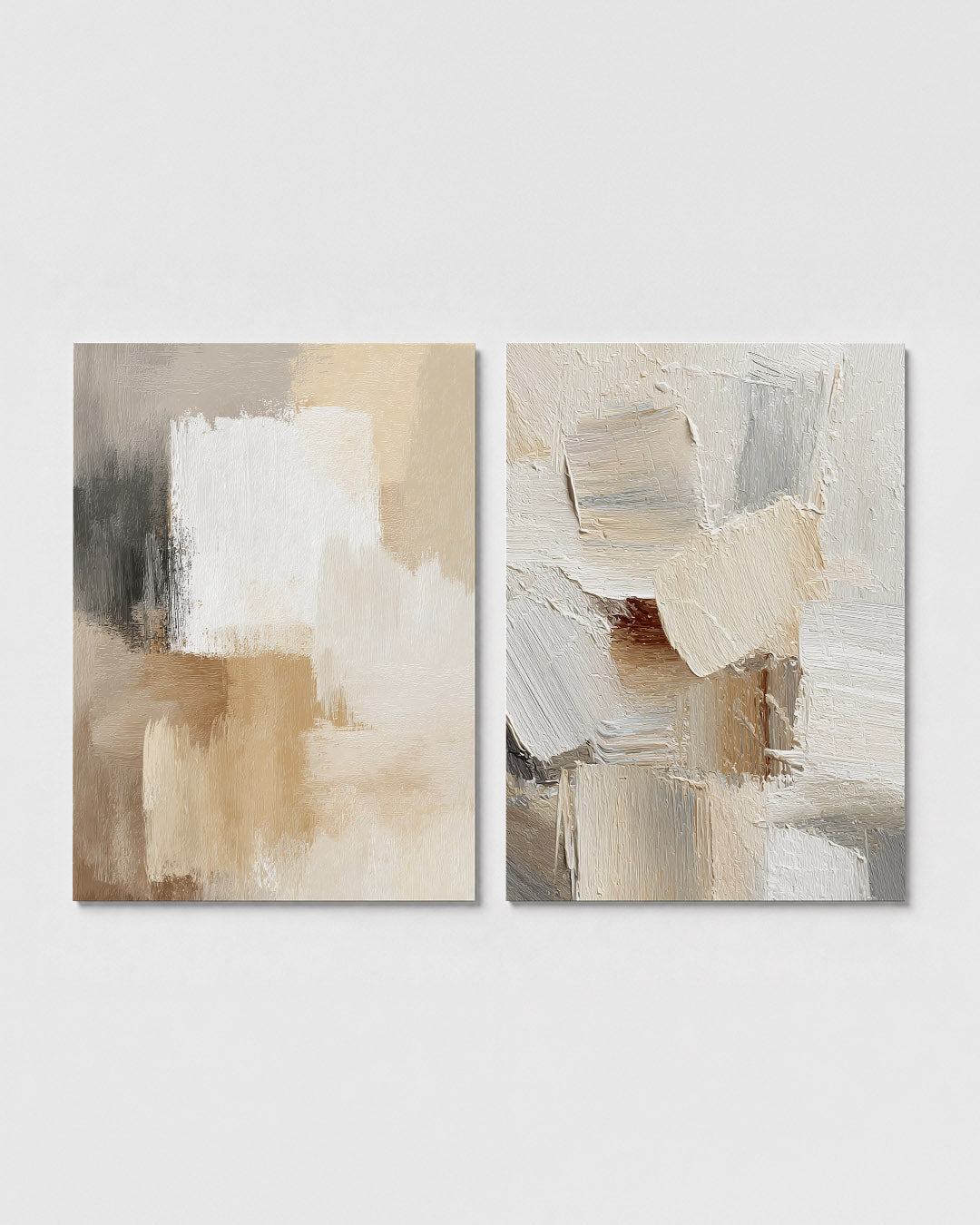 Zachte kleurvlakken Posterset