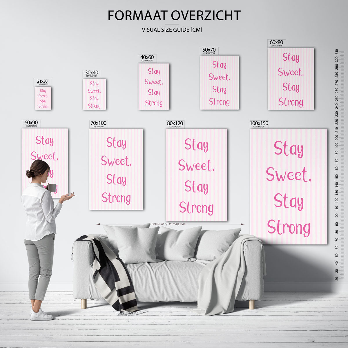 Stay sweet stay strong Poster