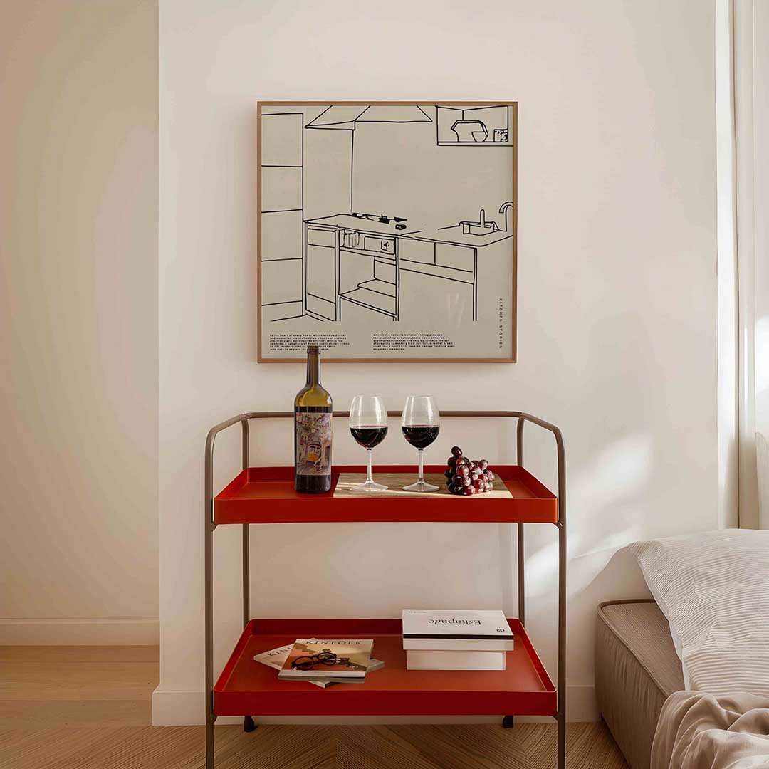 Keukeninterieur Poster