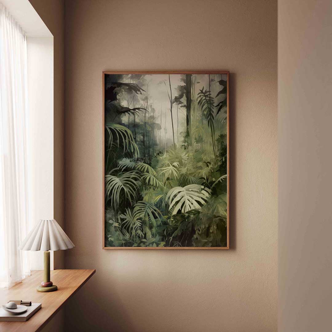 Weelderige jungle Poster