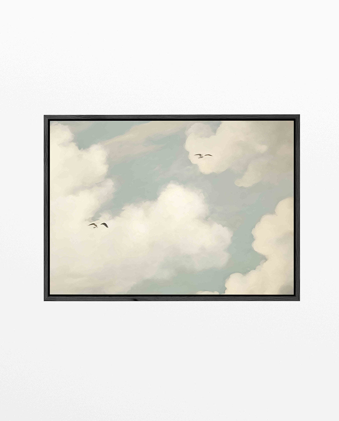 Lucht met wolken Kunstwerk