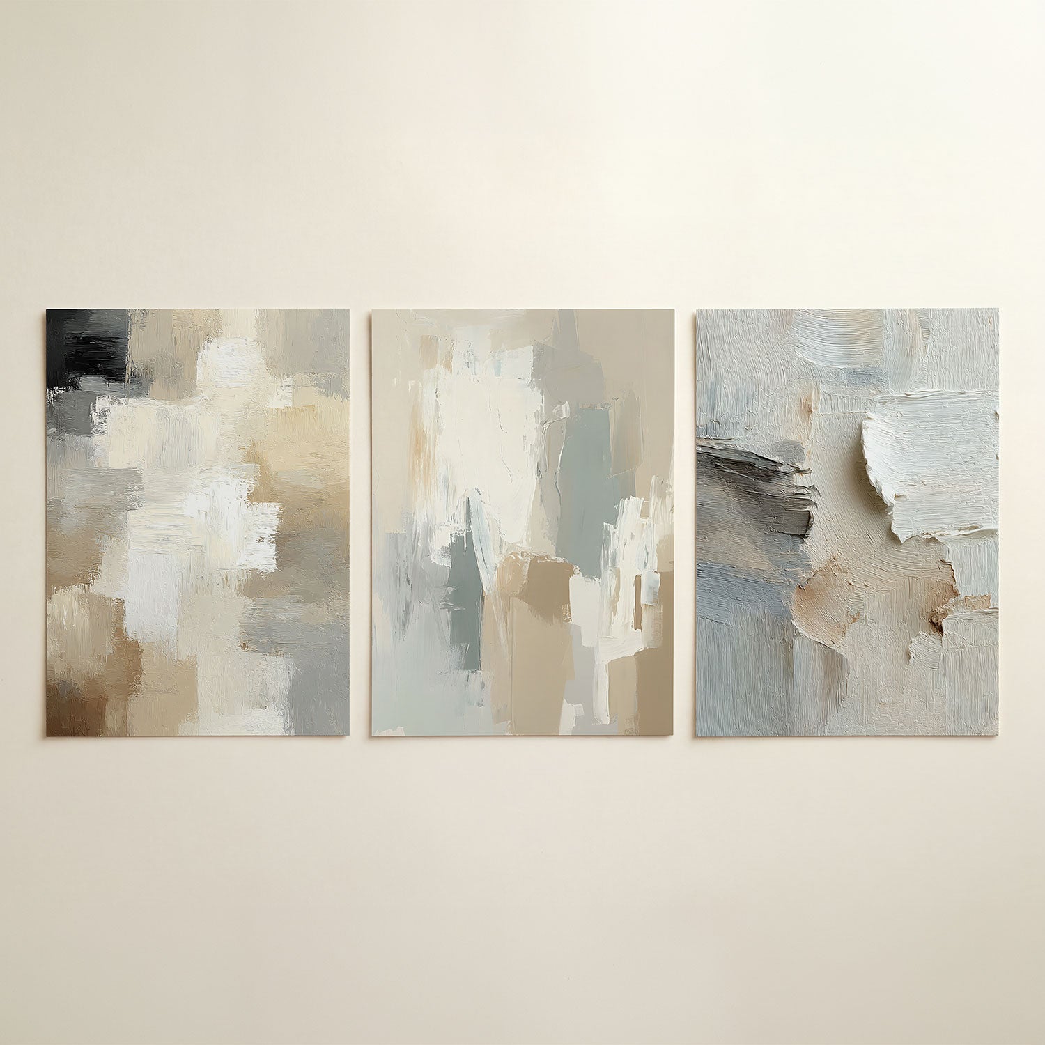 Neutrale kleurvlakken Posterset