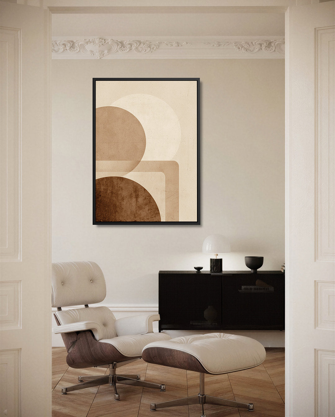 Geometrische vormen Kunstwerk
