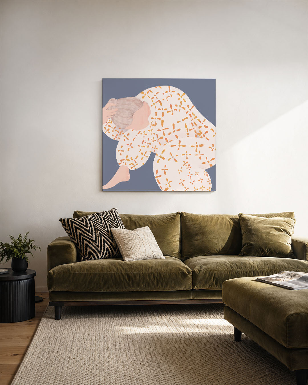 Gestileerde figuur Kunstwerk