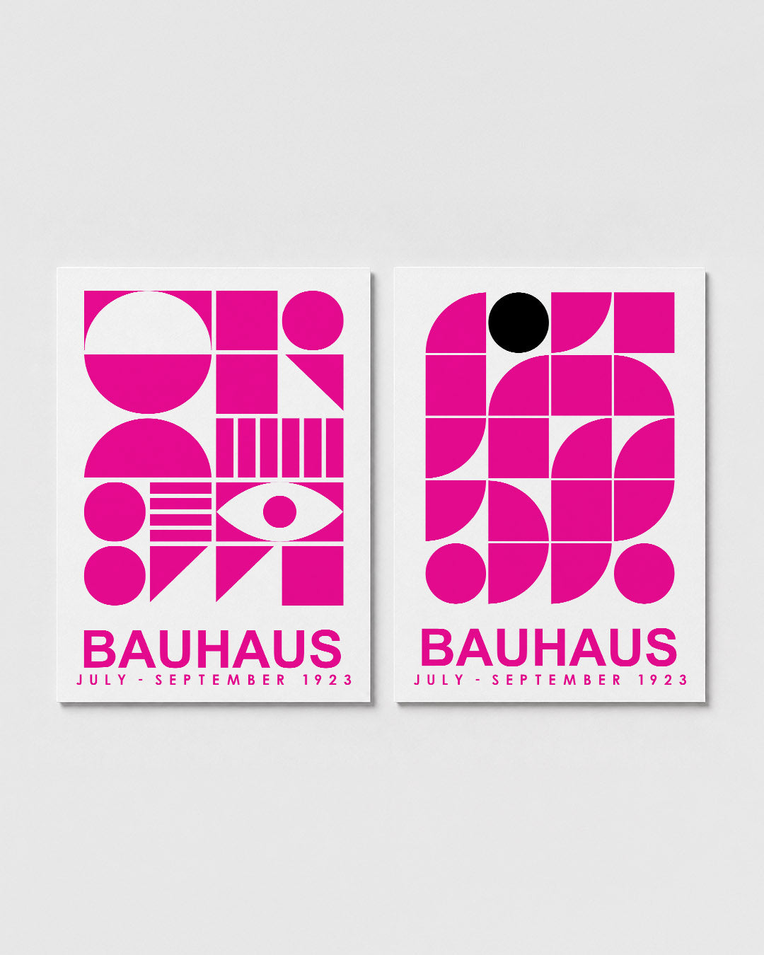 Vormen en vlakken Posterset
