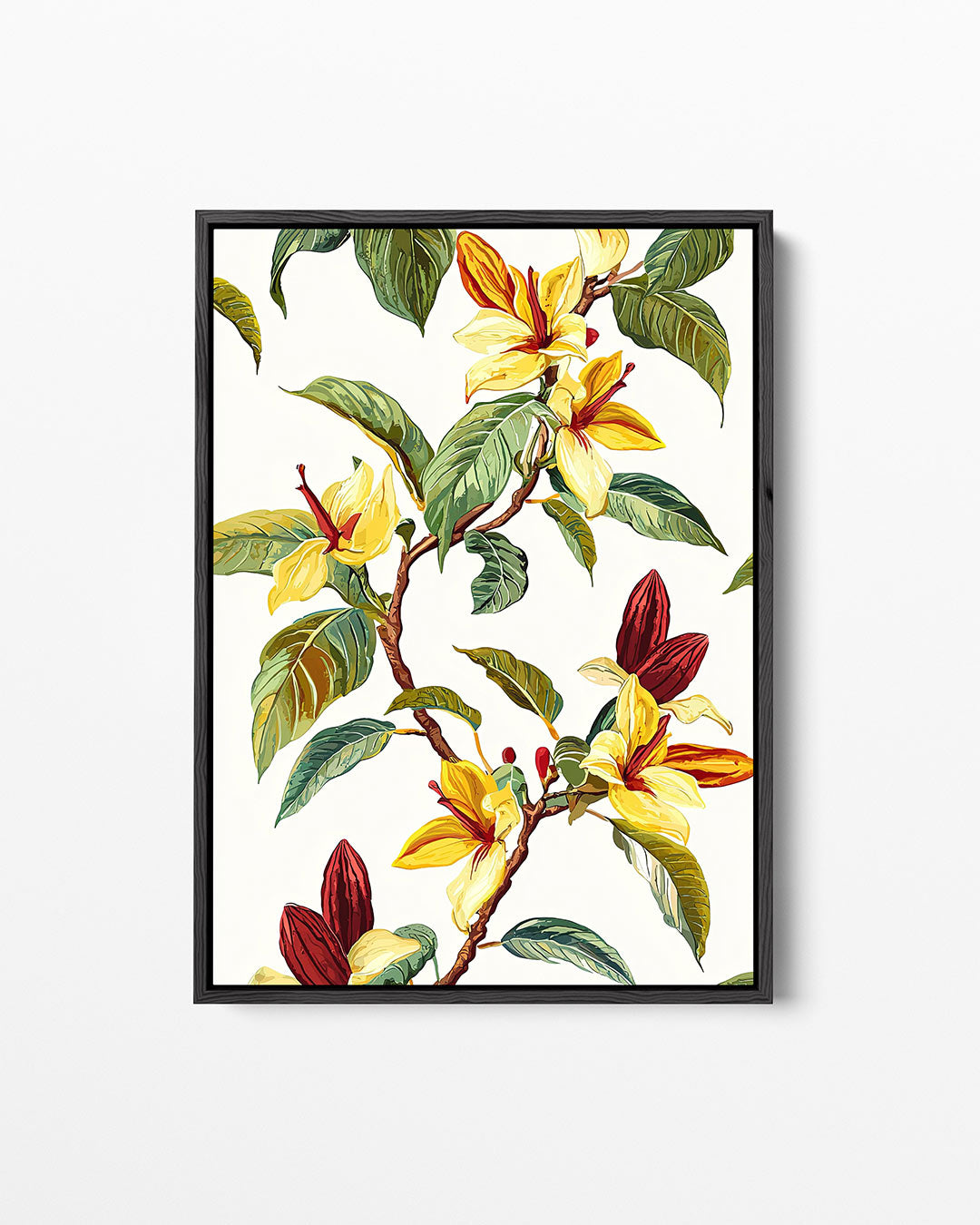 Bloemrijke takken Kunstwerk