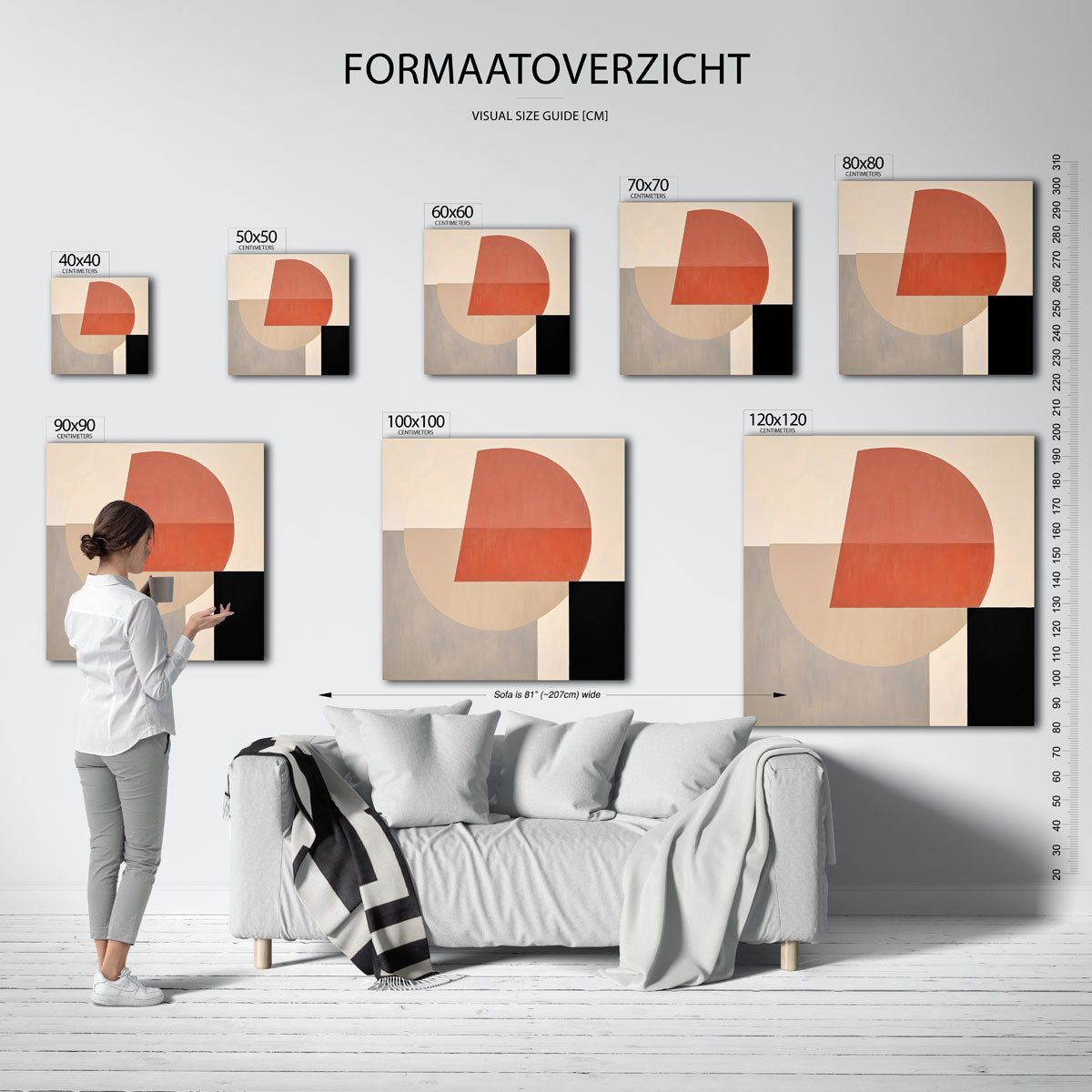 Geometrische vormen Poster