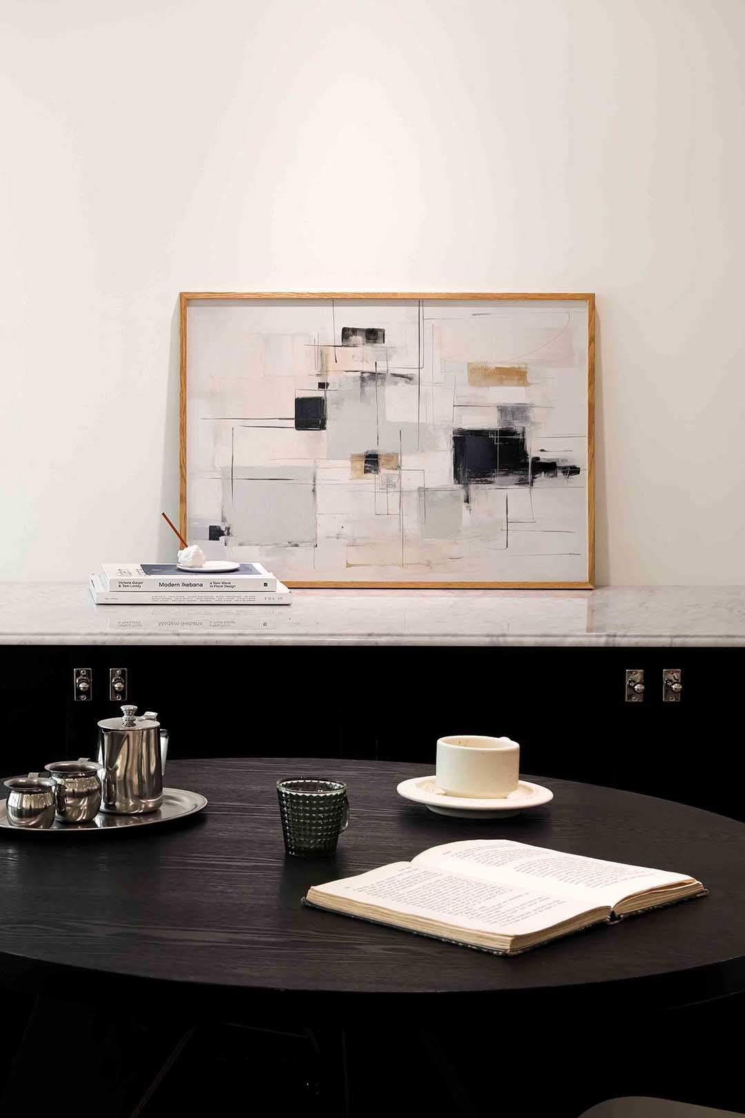 Abstracte vormen Poster