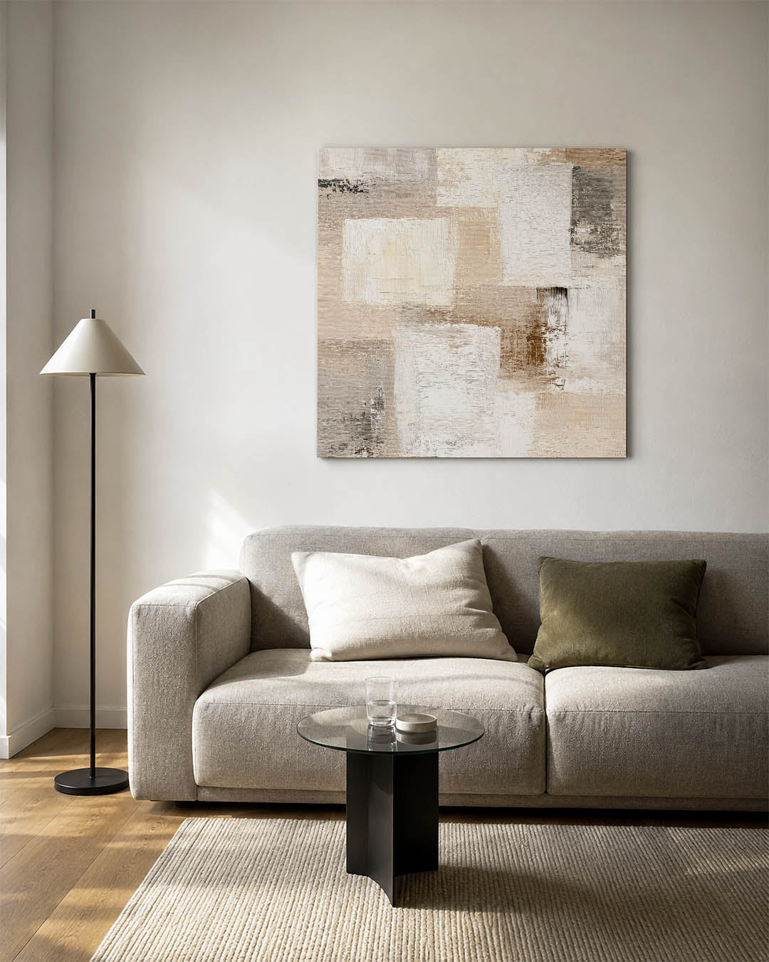 Geometrische texturen Kunstwerk
