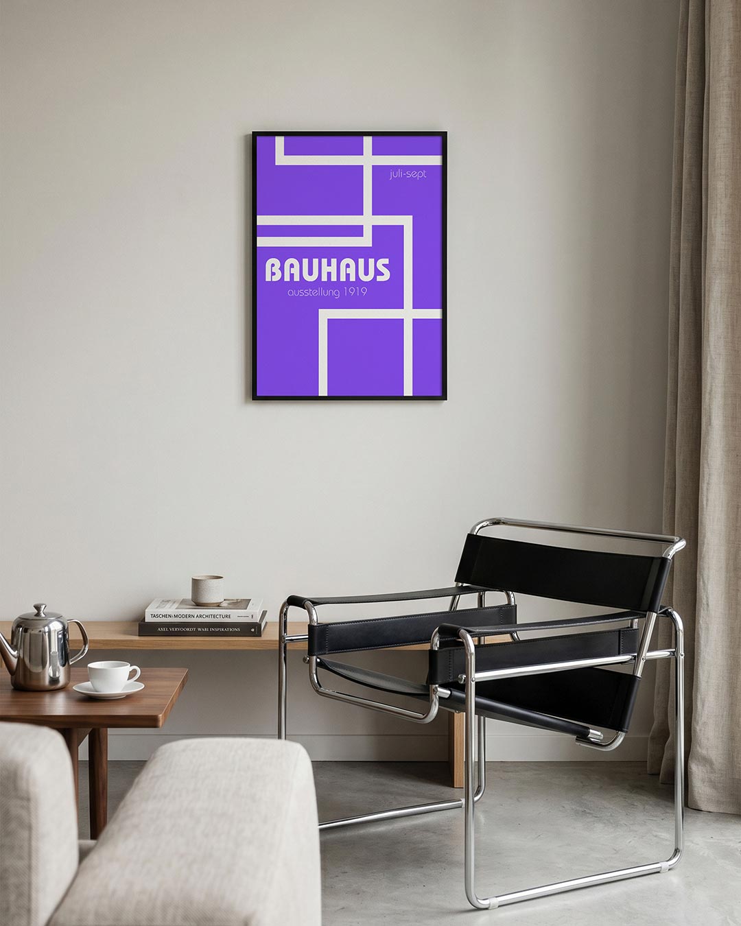 Lijnen en vlakken Poster