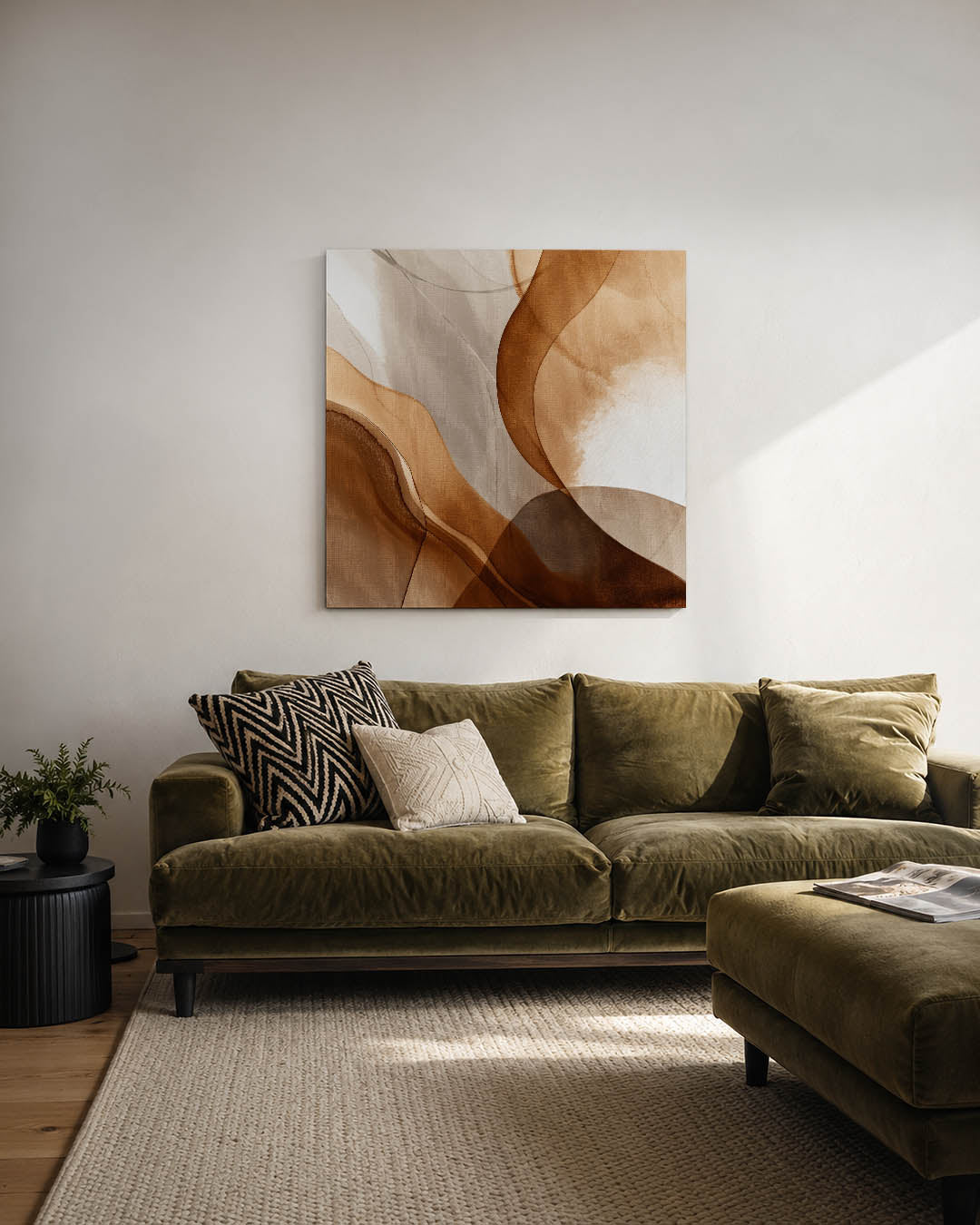 Organische vormen Kunstwerk