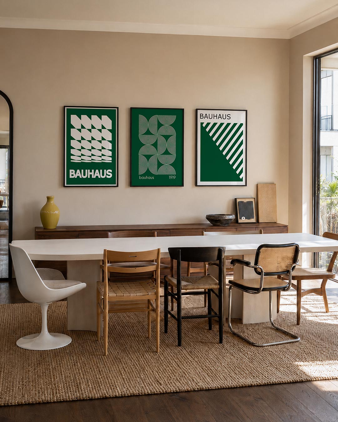 Vormen en vlakken Posterset