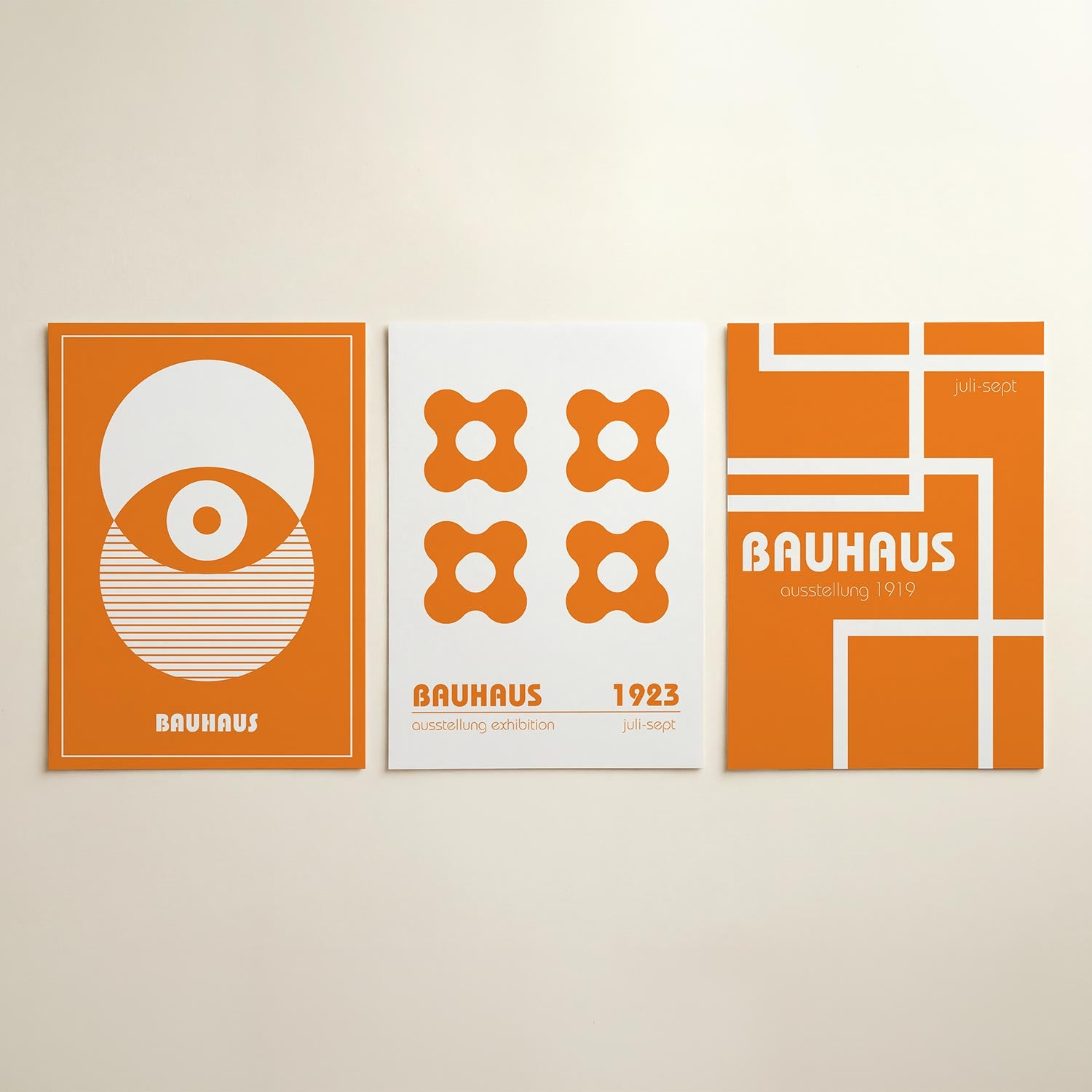 Cirkel en lijnen Posterset