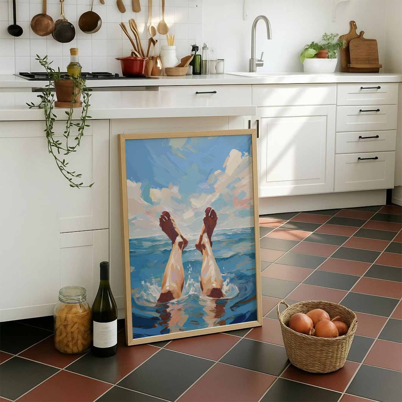 Stranddagdromen Poster-WallArtistic