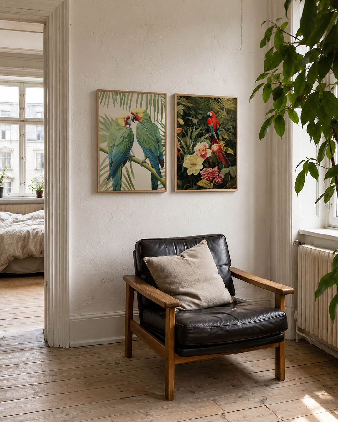 Tropische vogels Posterset