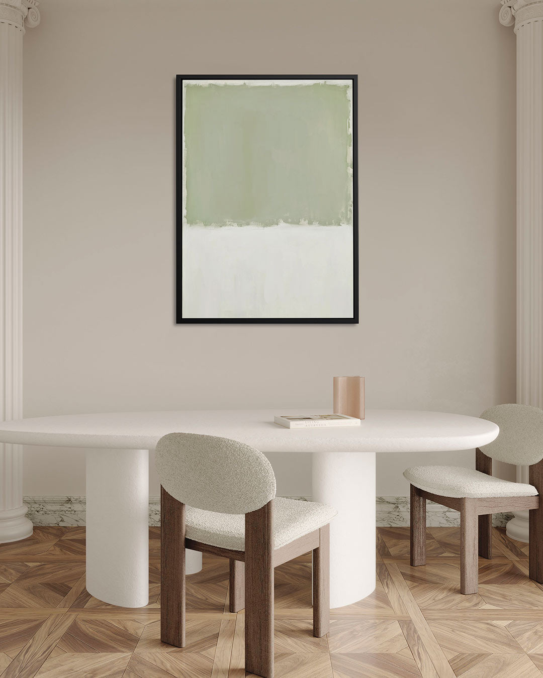 Rustige kleurencompositie Kunstwerk