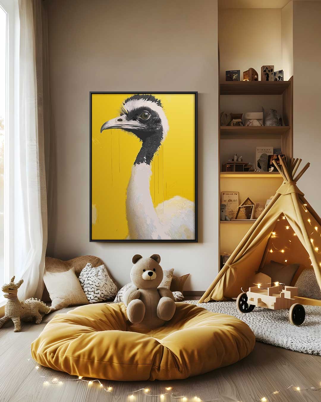 Porträt in Gelb (Kunstwerk)