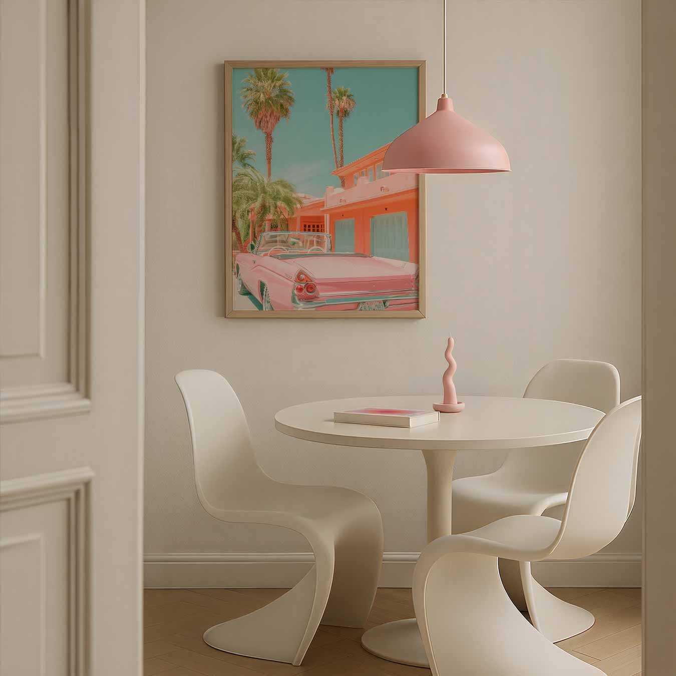 Retro Zomer Droom Poster-WallArtistic