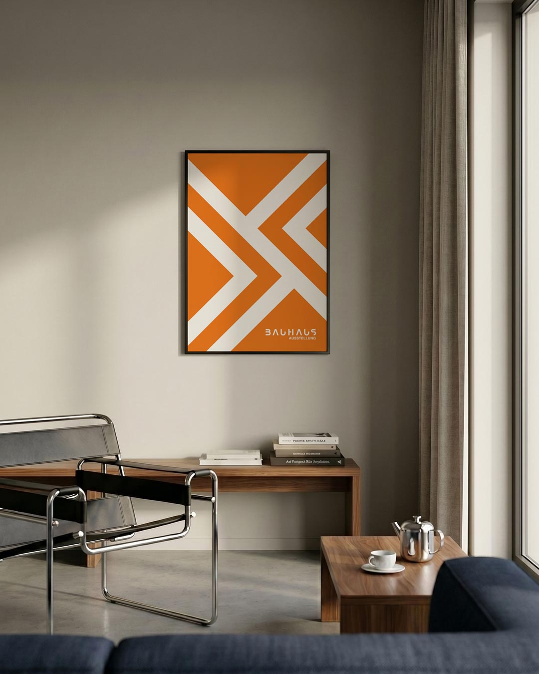 Lijnen en vlakken Poster