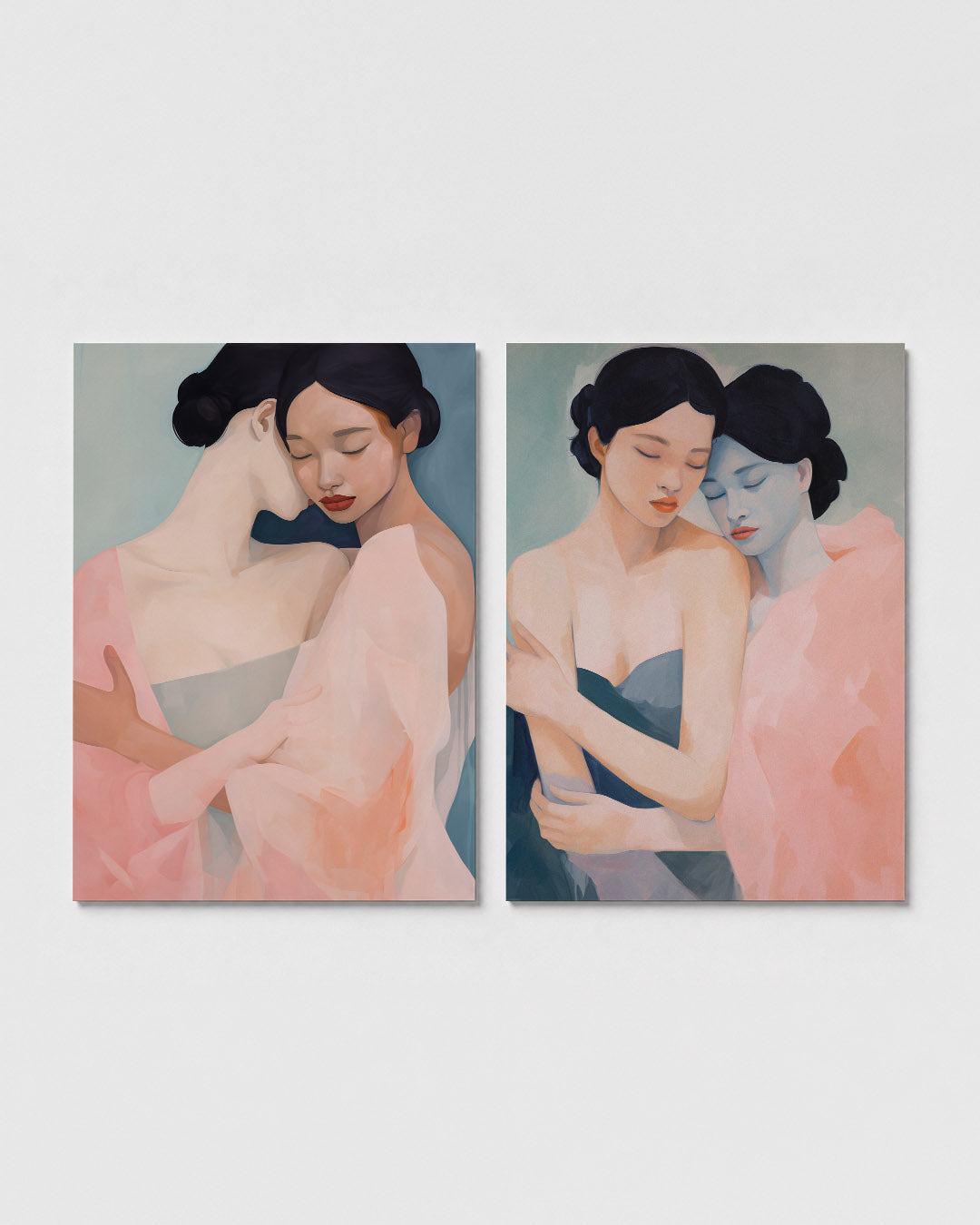 Zachte omhelzing Posterset