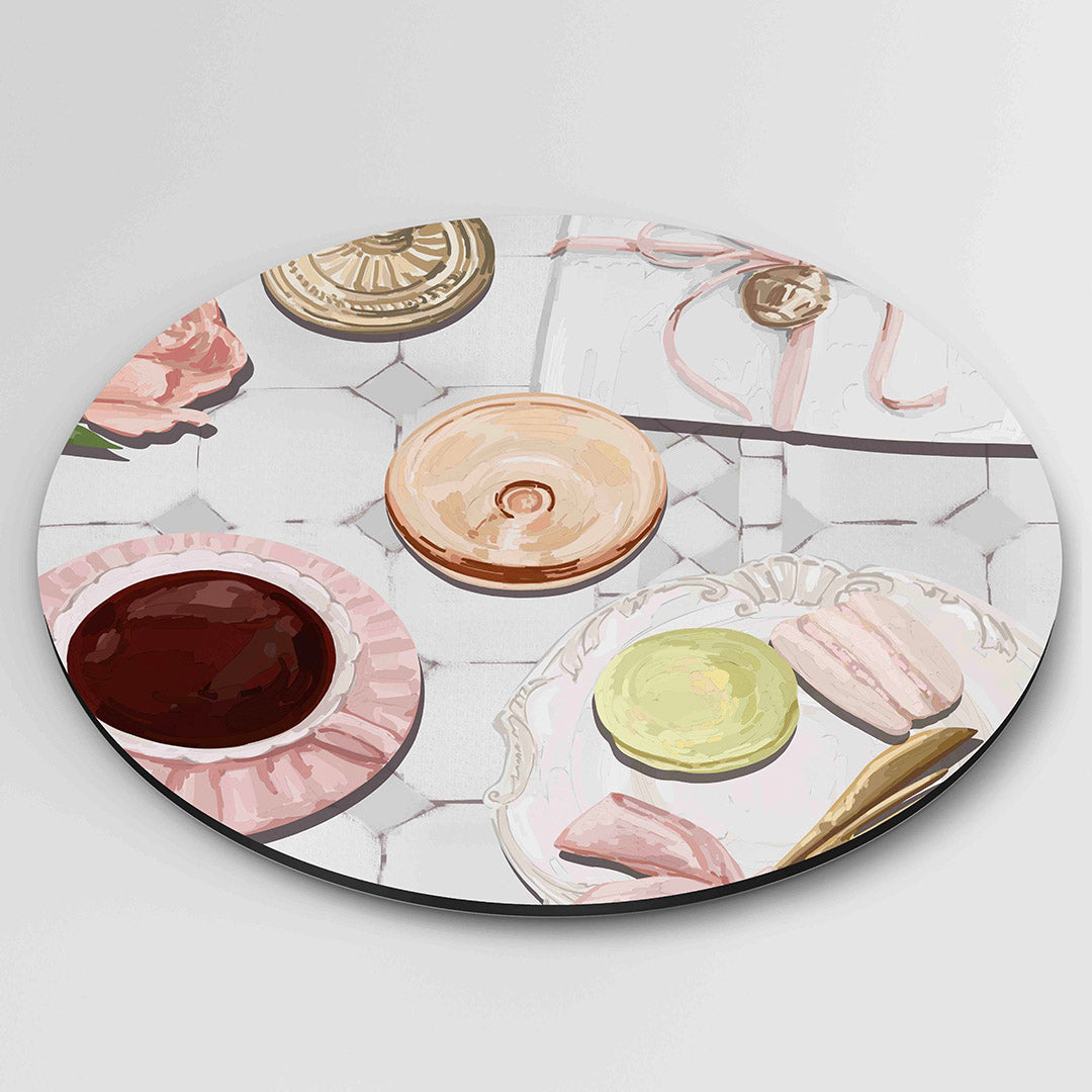 Ontbijt tafel Muurcirkel