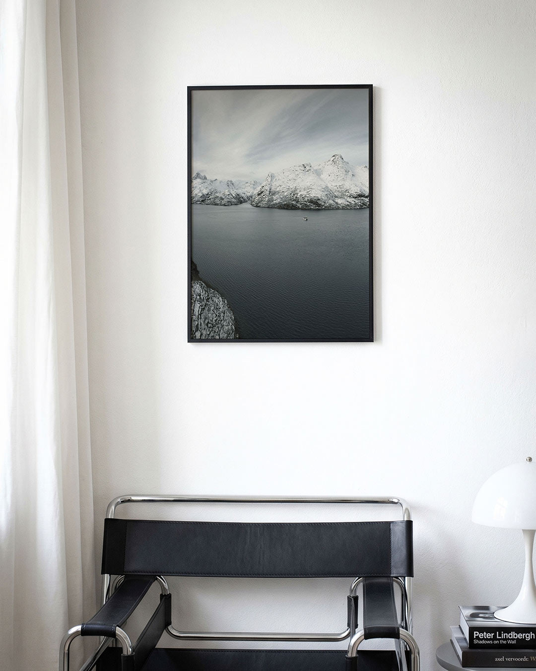 Rustige berglandschap Poster