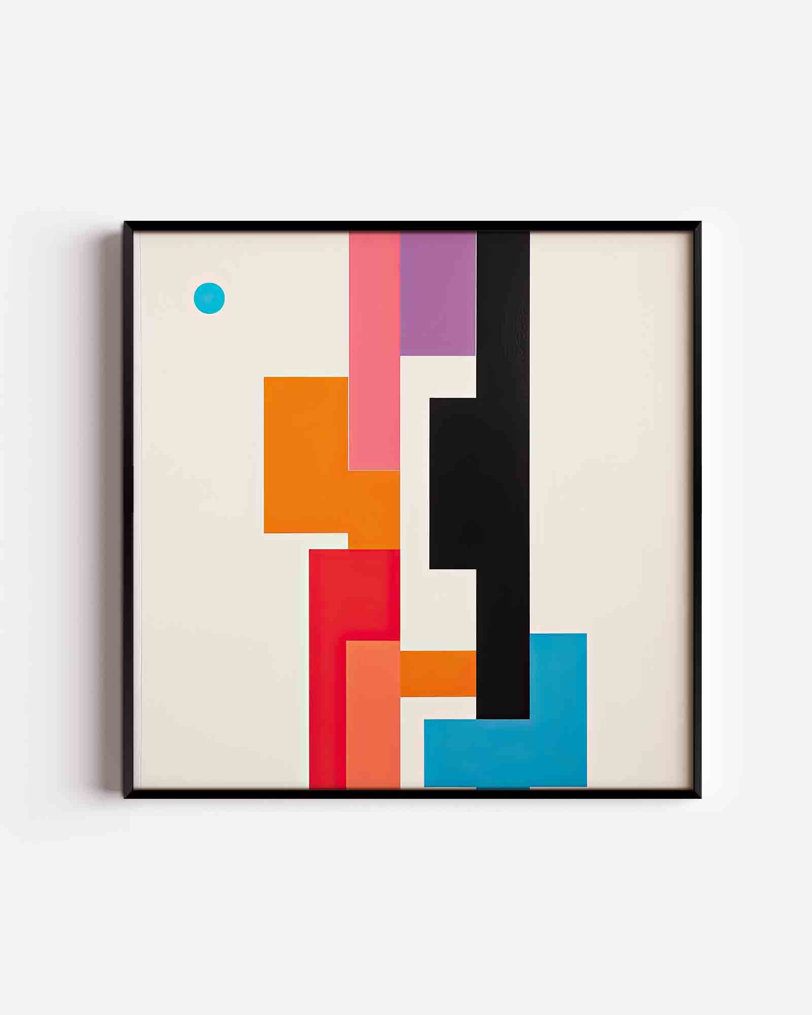 Geometrische vormen Poster