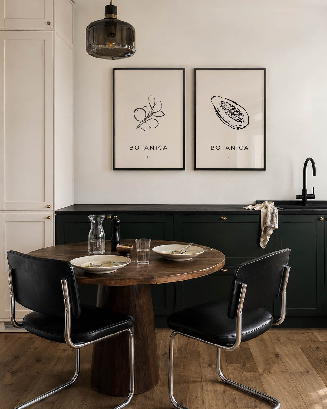 Natuurlijke eenvoud Posterset