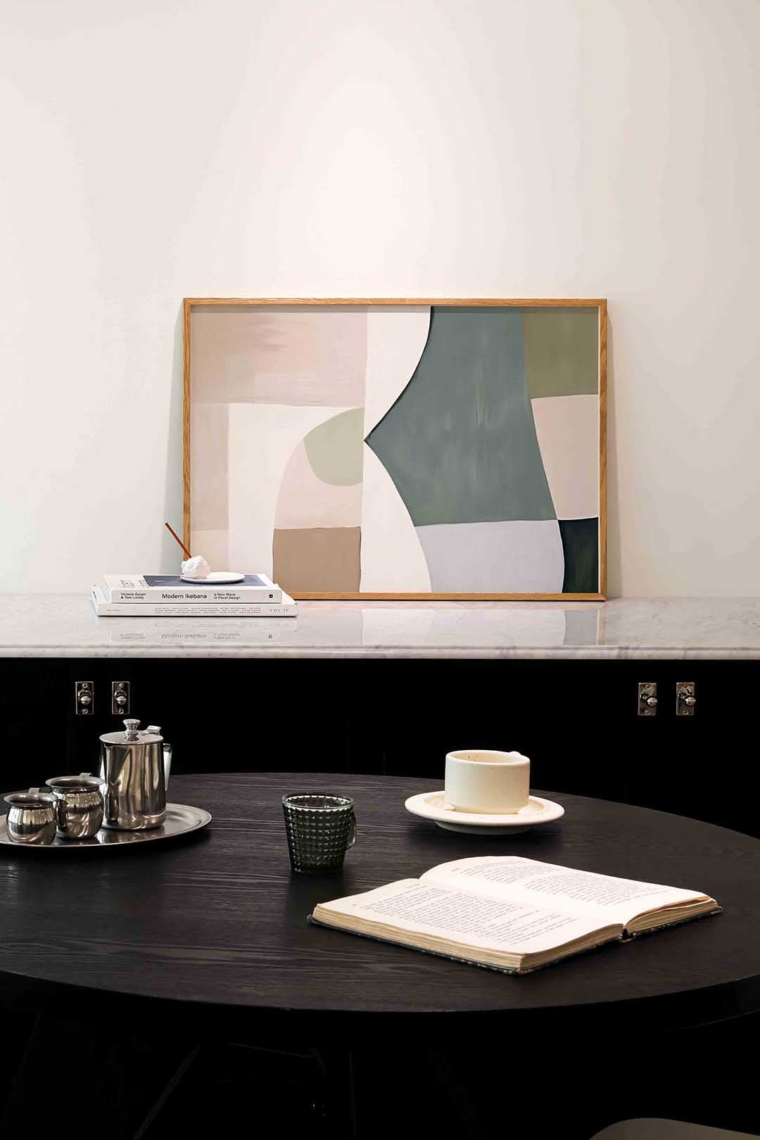 Abstracte vormen Poster