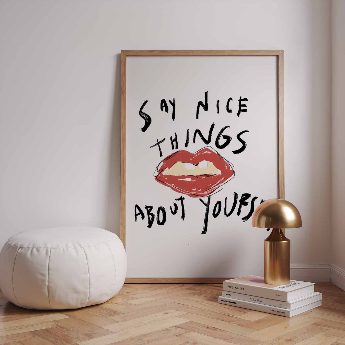 Positieve Inspiratie Poster-WallArtistic