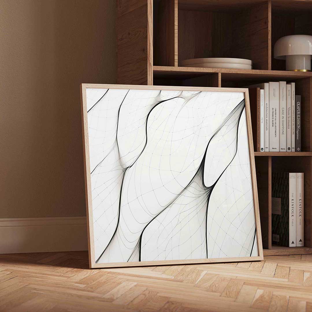 Abstracte lijnen Poster