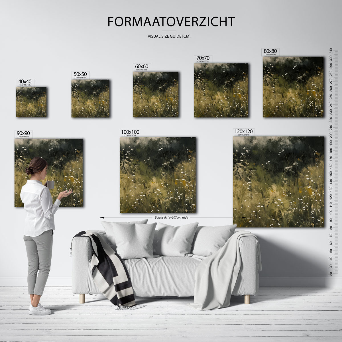 Wilde bloemen Poster