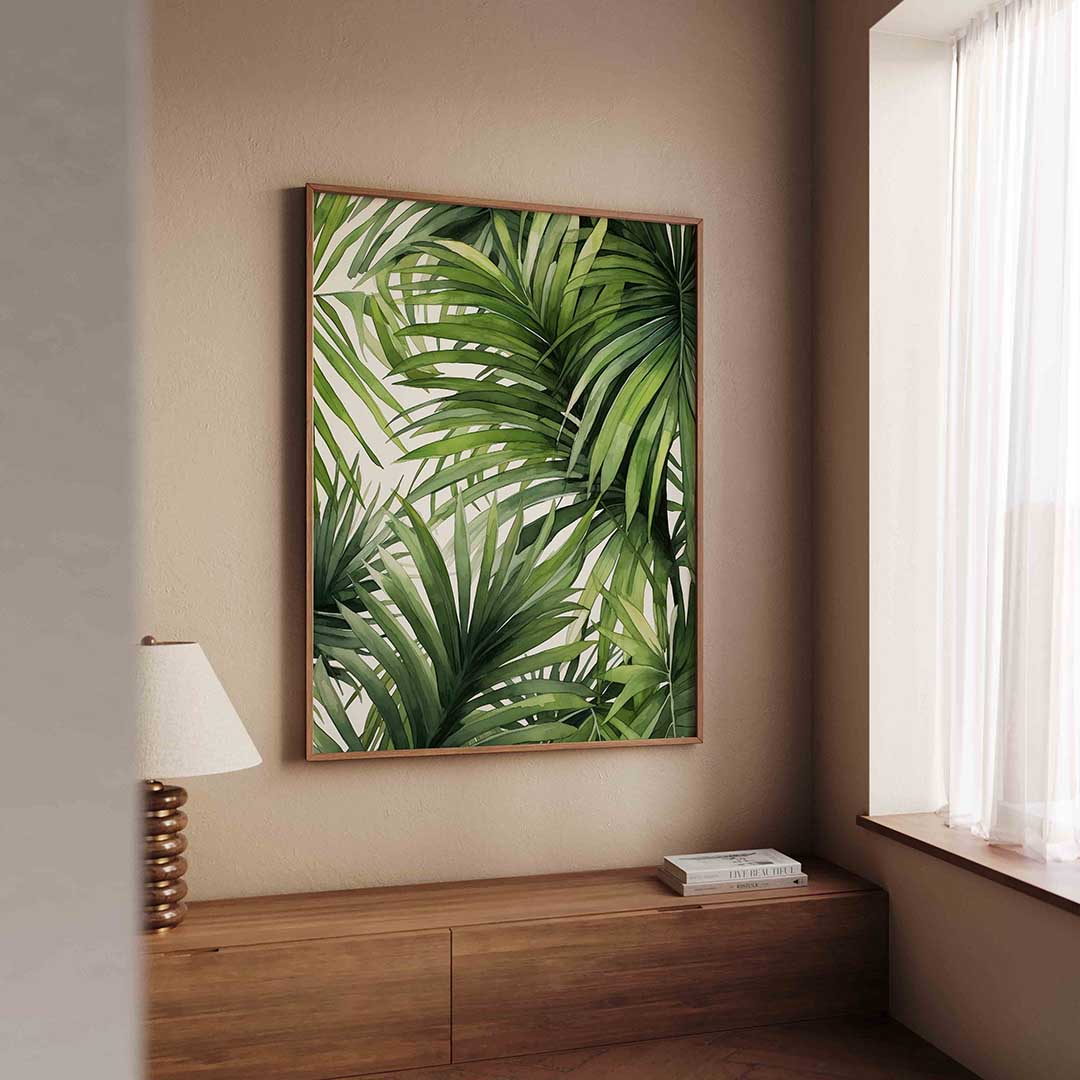 Groene bladeren Poster