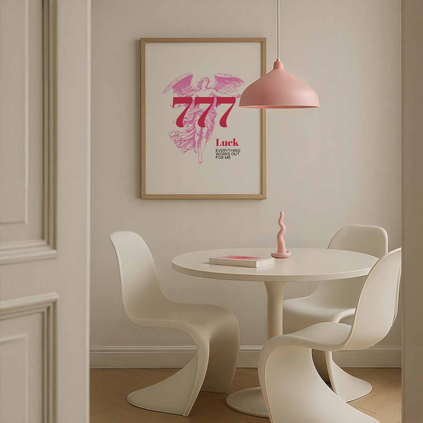 Geluksengel 777 Poster-WallArtistic