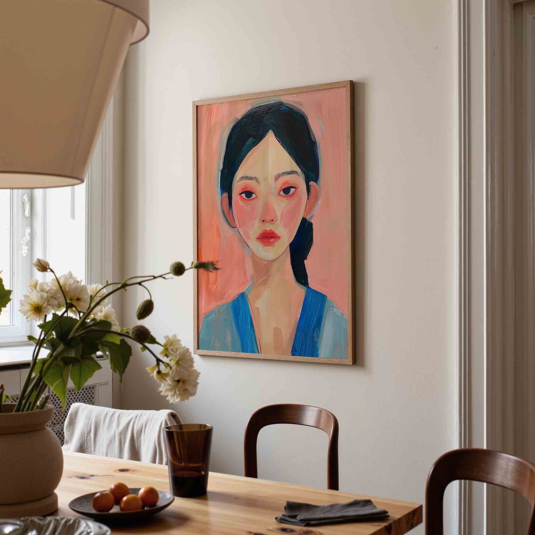 Vrouwelijk portret Poster