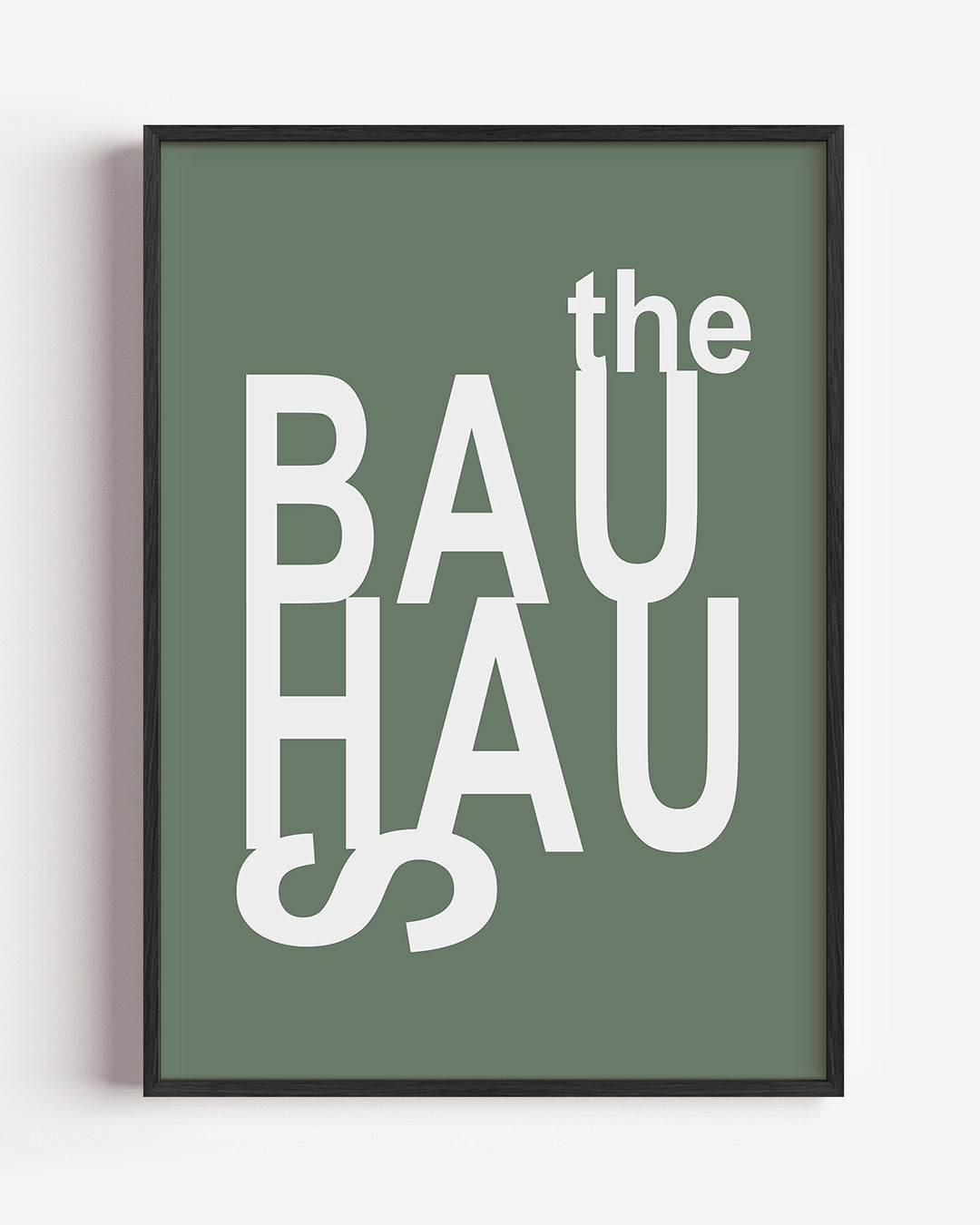Typografische compositie Poster