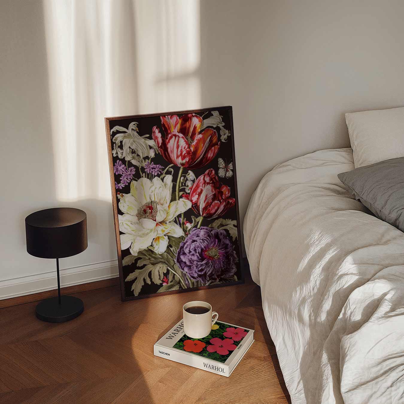 Bloeiende Elegantie Poster-WallArtistic