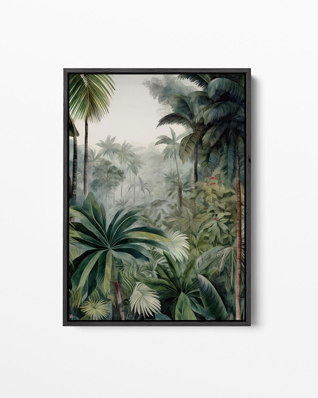 Tropisch bladerdek Kunstwerk