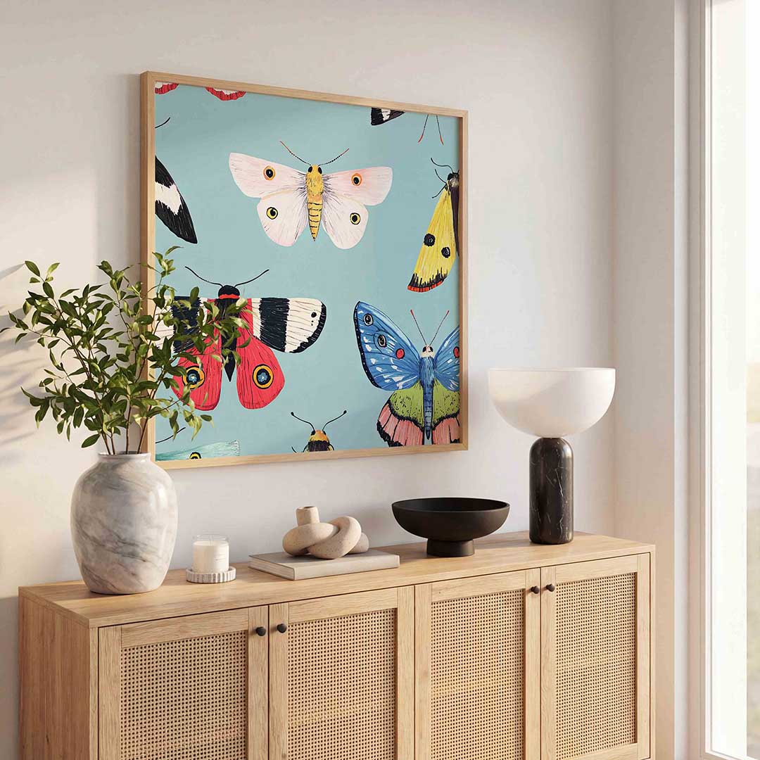 Vlinders en motten Poster