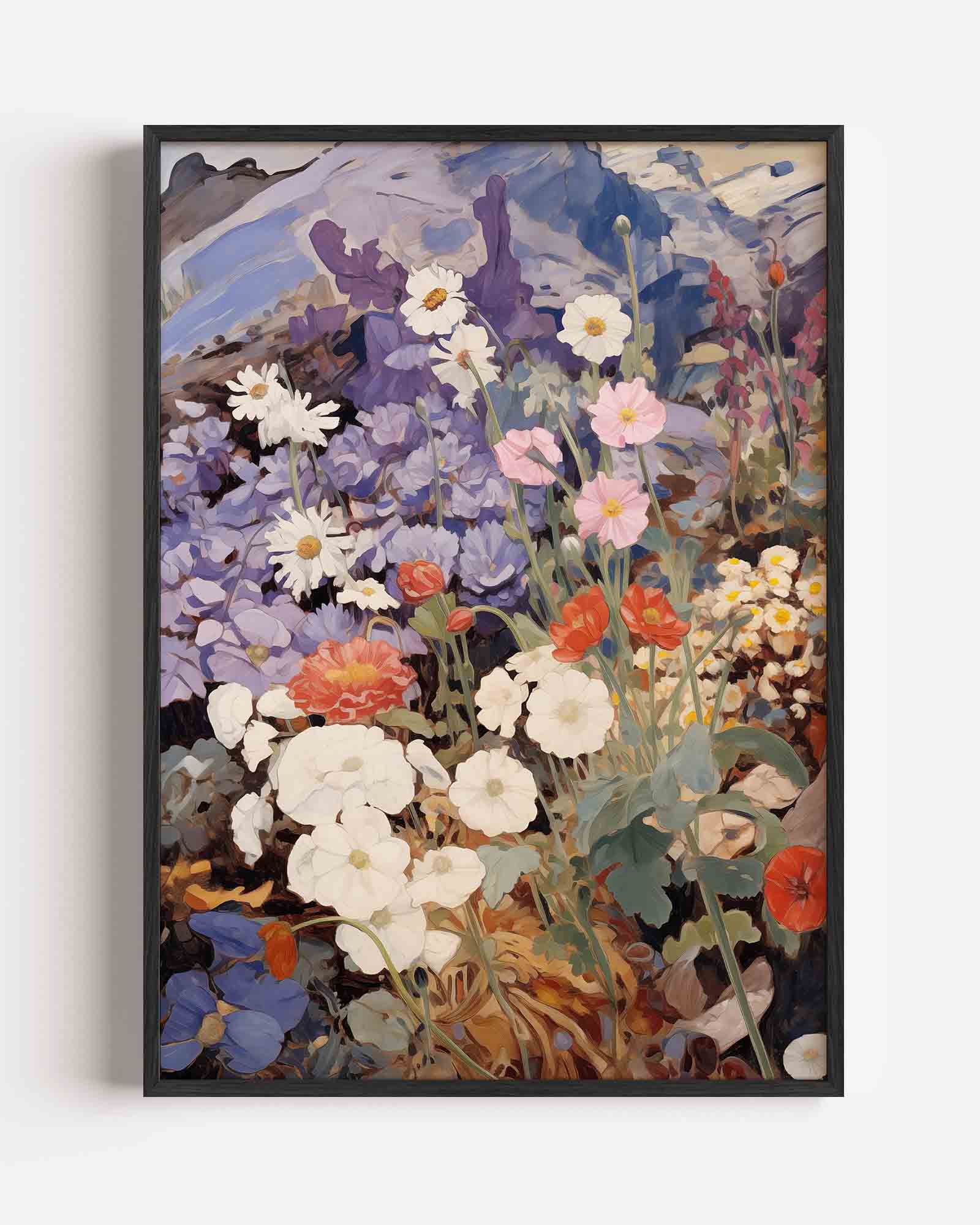 Bloemen in volle bloei Poster