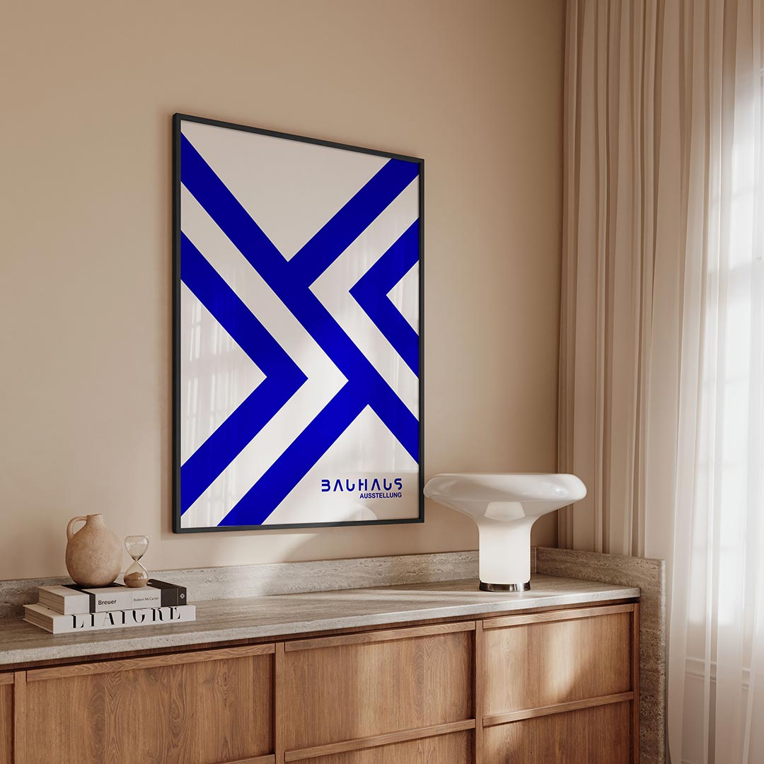 Lijnen en vlakken Poster