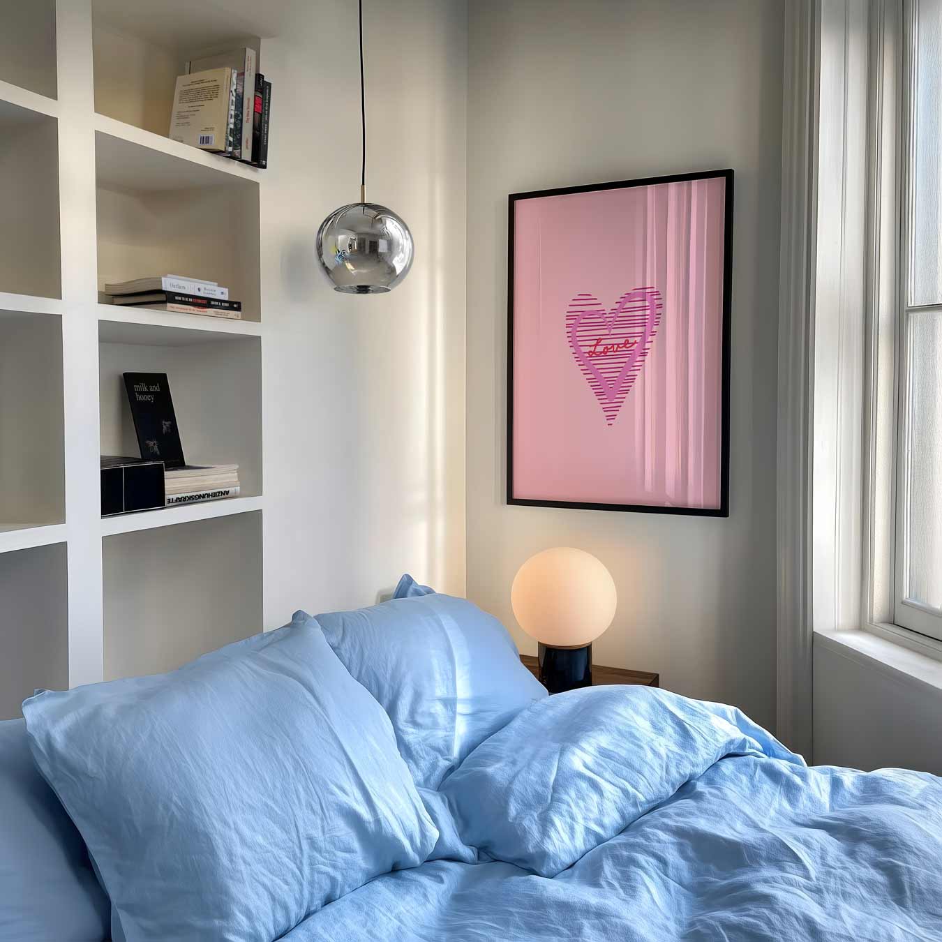 Liefdeshart Poster-WallArtistic