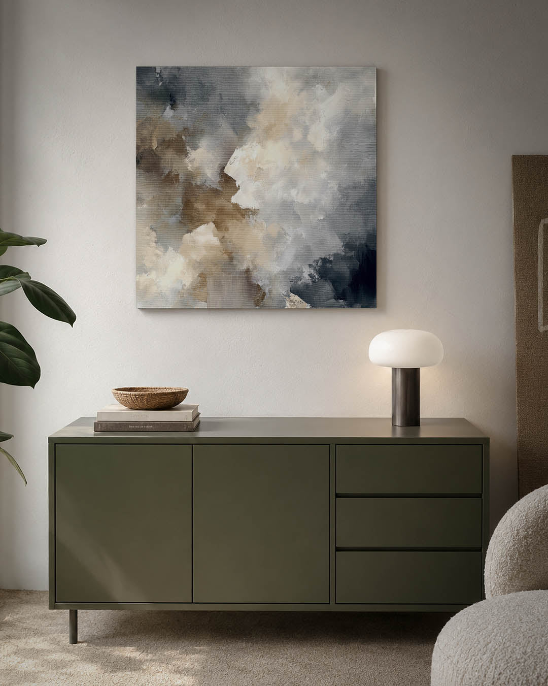 Dromerige kleurenmix Kunstwerk
