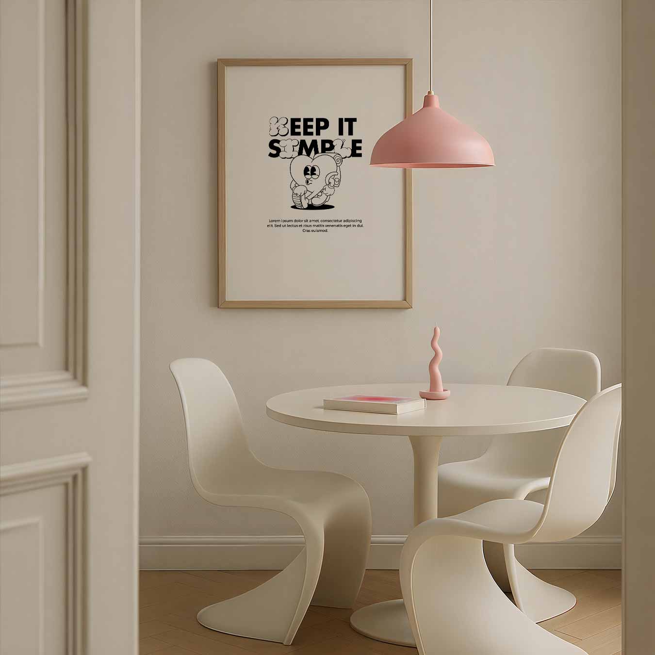 Keep It Simple Poster-WallArtistic
