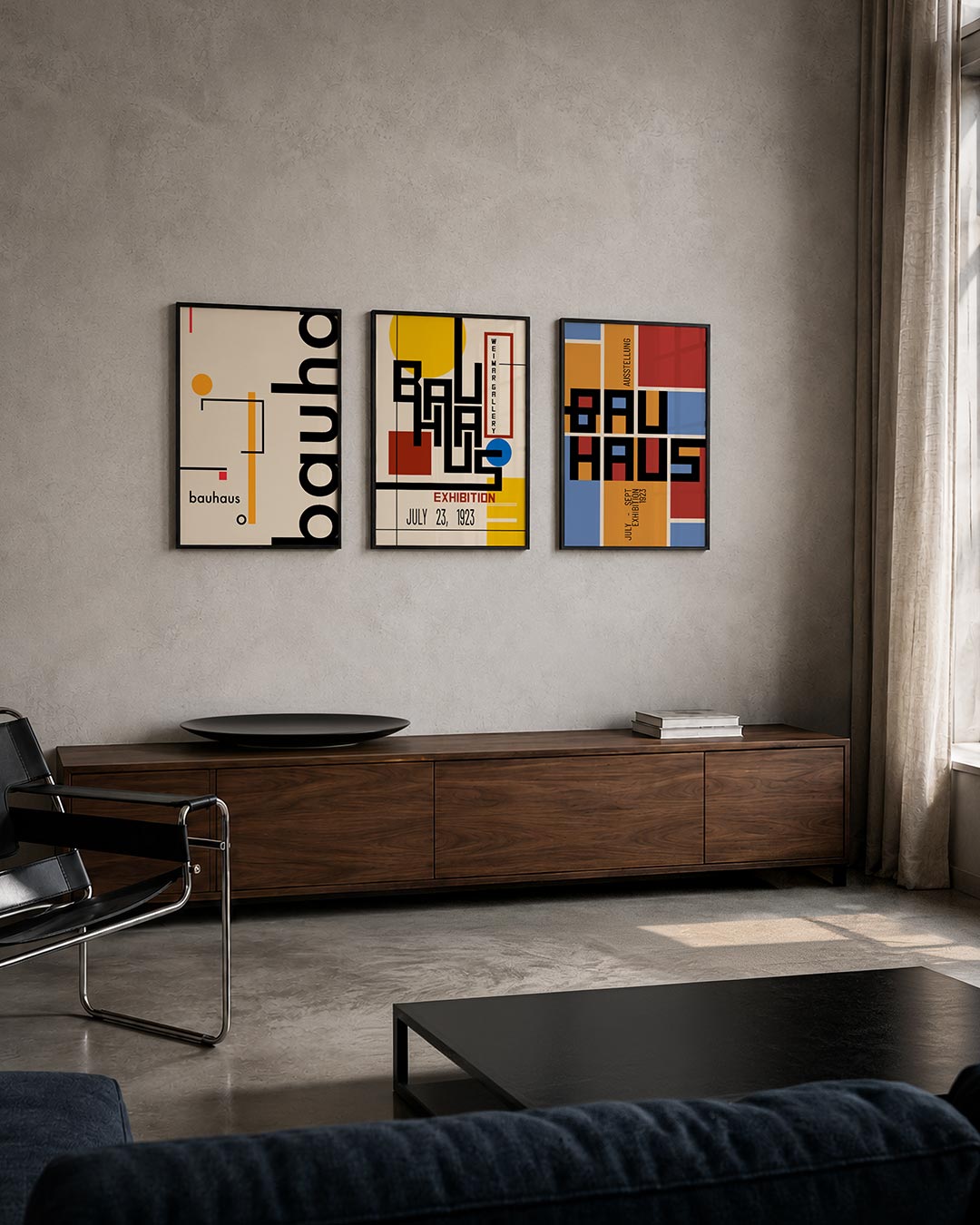 Vorm en lijnenspel Posterset