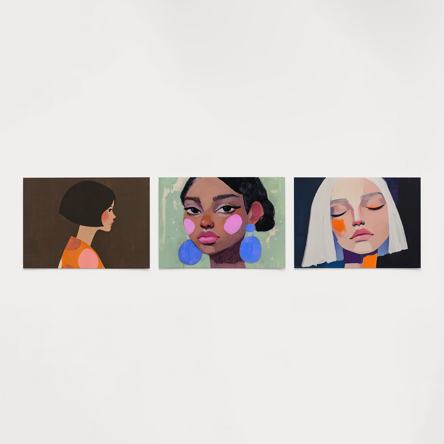 Profiel en patronen Posterset