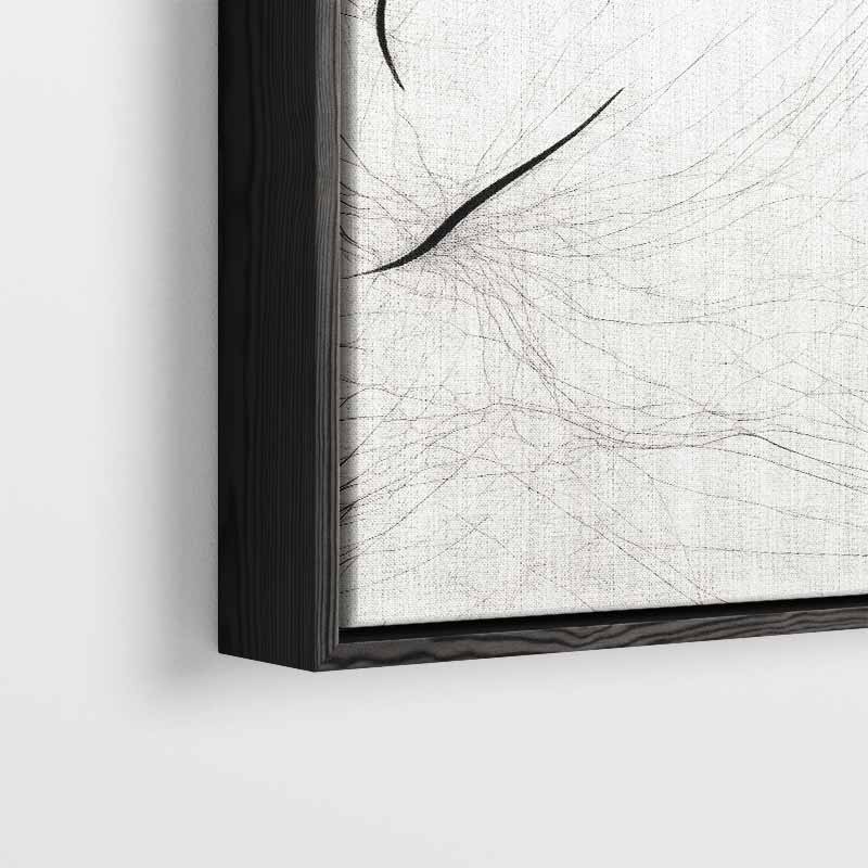Dansende Lijnen Kunstwerk-canvas-dibond-plexiglas-wanddecoratie-WallArtistic
